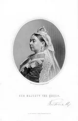 Królowa Wiktoria, królowa Zjednoczonego Królestwa Wielkiej Brytanii i Irlandii, 1899.
