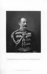 Sir Herbert Stewart, brytyjski żołnierz, 1893.
