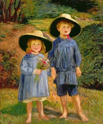 Babes in the Wood (olej na płótnie)