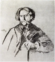 Portret Alfonsa Daudeta (1840-97)