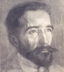 Portret Josepha Conrada (1857-1924) (lito)