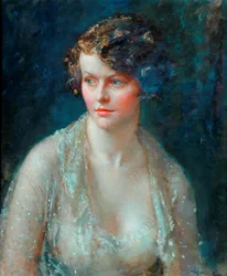 Prunella (olej na płótnie)