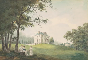 Sweet Briar, ok.1808 (akwarela i grafit na papierze tkanym)