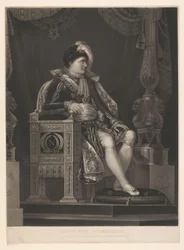 Portret van Napoleona Bonapartego Napoleon Buonaparte (tytuł na obiekcie)