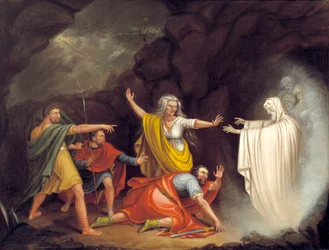 Saul i wiedźma z Endor, 1828.