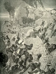 „Nalot na Matabele w Mashonalandzie”, 1900.