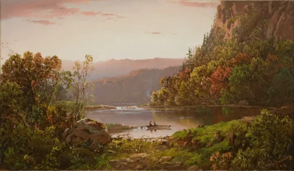 On Valley River, Wirginia, 1864 r.