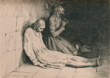 Chrześcijanin i pełni nadziei w lochach, c1916