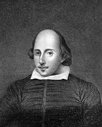 William Shakespeare, angielski poeta i dramaturg