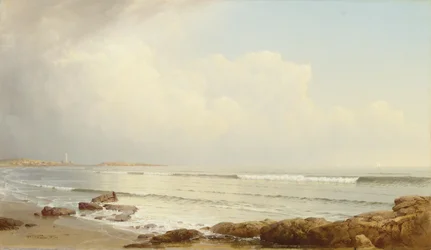 Scena przybrzeżna, 1872