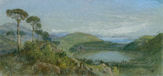 Jezioro Avernus, ca. 1867-70.