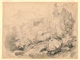 Krajobraz, Stechelberg, Lauterbrunnen, Szwajcaria