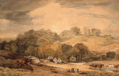 Zamek Donnington, Newbury, Berkshire