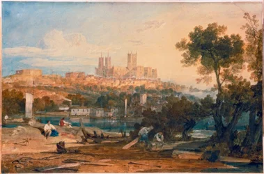 Katedra w Lincoln z Holmes, Brayford