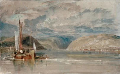 Rüdesheim, widok na Binger Loch