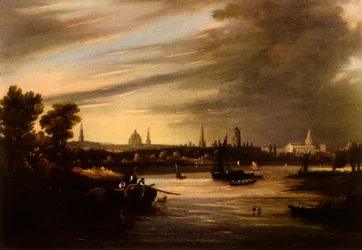 „West Prospect of Oxford”, XIX w., 1943.