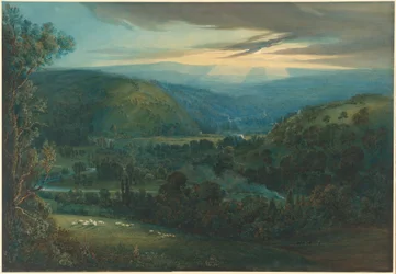Świt w dolinach Devon