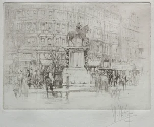 Charing Cross: Posąg Karola I