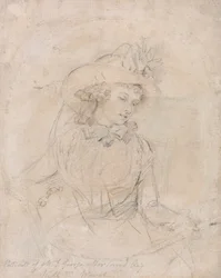 Studium portretowe pani George Morland
