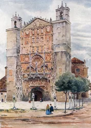 Valladolid, St. Paul (kolorowe zdjęcie)