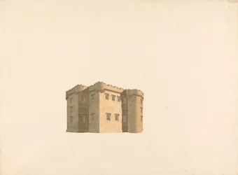 Zamek Cluny, Aberdeenshire, Szkocja: Perspektywa