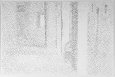 Sotoportego Salviati, Wenecja, 2009 (Ołówek na papierze)
