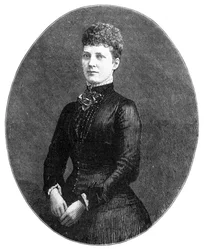 Aleksandra, księżna Walii, 1900.