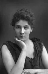 Elizabeth Robins 1862-1952, amerykańska aktorka, dramatopisarka, powieściopisarka i sufrażystka, 1893.