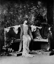 Pani Sarah Bernhardt, 1914.