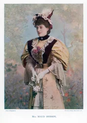 Maud Hobson, aktorka, 1901.