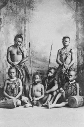 Pigmeje, początek XX wieku.