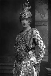 Sarah Bernhardt 1844-1923, francuska aktorka teatralna, 1890.