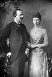 Książę i księżna Fife, 1890