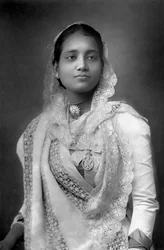 Maharani z Koch Bihar, Bengal Zachodni, Indie, 1893