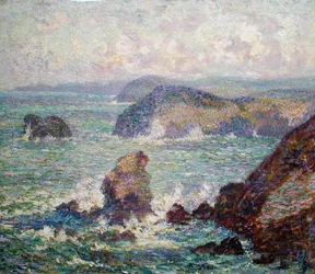 Marine, ok. 1907 (olej na płótnie)