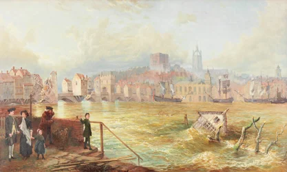 Ostatni ze starego mostu Tyne, 1900