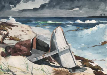 Po huraganie, Bahamy, 1899