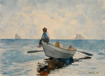 Chłopcy w Dory, 1880.