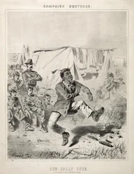 Szkice kampanii: Nasz wesoły kucharz, 1863.