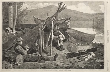 Biakowanie w górach Adirondack