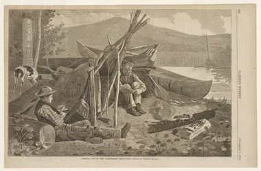 Biakowanie w górach Adirondack