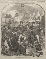Pudełka świąteczne w obozie – Boże Narodzenie 1861 roku