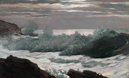 Wczesny poranek po burzy na morzu, 1900-1903.