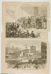 Wypędzenie czarnych osób i abolicjonistów z Tremont Temple w Bostonie w stanie Massachusetts 3 grudnia 1860 roku