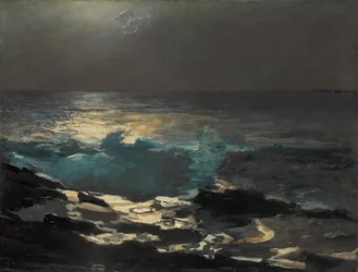 Światło księżyca, Wood Island Light, 1894.