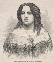 Pani Cunningham, Muzeum w Bostonie, 1859.