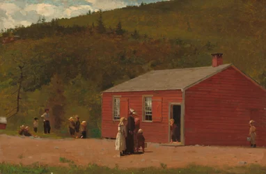 Czas szkolny, ok. 1874.