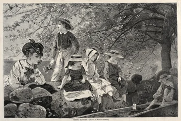 Wiosenne kwiaty, 1870.
