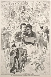 Św. Walenty - Stara historia na wszystkich ziemiach, 1868.