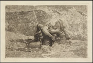 Studium dla Undertow, c.1886